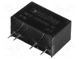 Converter: DC/DC; 1W; Uin: 10.8÷13.2V; 5VDC; Iout: 200mA; SIP7; 2.3g
