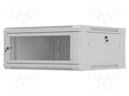 Enclosure: rack cabinet; Standard: 19"; 4U; grey; Z: 600mm; X: 600mm