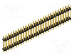Connector: pin strips; pin header; male; PIN: 80; 2mm; THT; 2x40