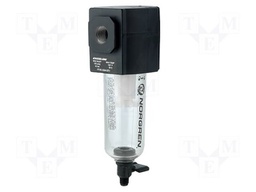 Compressed air filter; BSP 1/4"; Working pressure: 0÷10bar