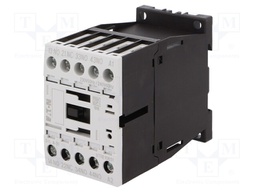 Contactor: 4-pole; NC + NO x3; 230VAC; 4A; DIN; DILA-31; W: 45mm