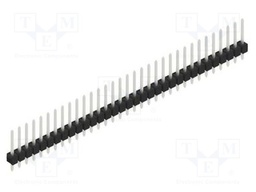 Connector: pin strips; pin header; male; PIN: 33; 2.54mm; THT; 1x33