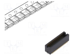 Connector: PCB to PCB; male; PIN: 50; 0.5mm; H: 4.3mm; Series: DF12N