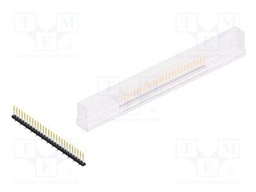Connector: pin strips; pin header; male; PIN: 27; 2mm; SMT; 1x27