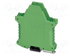 Enclosure base; with FE contact,with terminals; green; UL94V-0