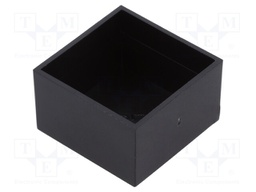 Enclosure: designed for potting; X: 25mm; Y: 25mm; Z: 15mm; ABS