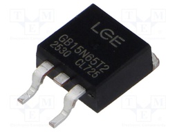 Transistor: IGBT; 650V; 15A; 125W; TO263
