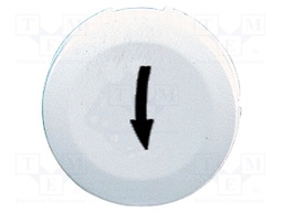 Actuator lens; 16mm; Harmony XB6; Actuator colour: white