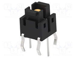 Microswitch TACT; SPST-NO; Pos: 2; 0.05A/12VDC; THT; LED; 980mN
