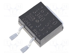 Resistor: thick film; THT; TO263; 33Ω; 20W; ±5%; -55÷150°C