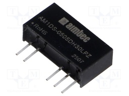 Converter: DC/DC; 1W; Uin: 4.5÷5.5V; Uout: 5VDC; Uout2: -5VDC; SIP7