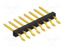 Connector: pin strips; pin header; male; PIN: 8; 2mm; SMT; 1x8; 100V