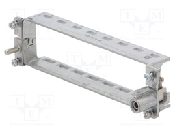 Frame for modules; Han Modular; size L32B; with lock; A..H marks