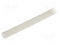 Heat shrink sleeve; glueless,thin walled; 4: 1; 8mm; L: 1000mm