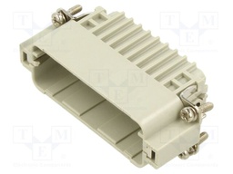 Connector: HDC; contact insert; male; CDD; PIN: 38; 38+PE; 10A; 600V
