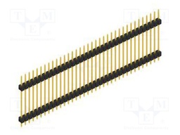 Connector: pin strips; pin header; male; PIN: 36; 2.54mm; THT; 1x36