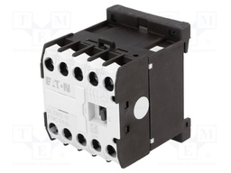 Contactor: 3-pole; NO x3; Auxiliary contacts: NO; 24VAC; 12A; DIN