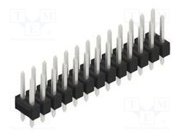 Connector: pin strips; pin header; male; PIN: 26; 2.54mm; THT; 2x13