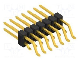 Connector: pin strips; pin header; male; PIN: 14; 2.54mm; SMT; 2x7