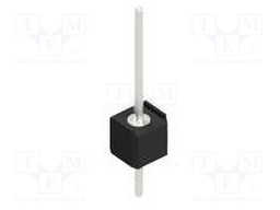 Connector: pin strips; pin header; male; PIN: 1; 2.54mm; THT; 1x1