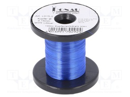 Silver plated copper wires; 0.15mm; 100m; Core: Cu,silver plated