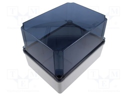 Enclosure: multipurpose; X: 185mm; Y: 245mm; Z: 178mm; light grey