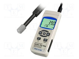 Thermo-hygrometer; LCD 2,5"; Non-contact temp.range: 0÷50°C