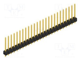 Connector: pin strips; pin header; male; PIN: 25; 2.54mm; THT; 1x25