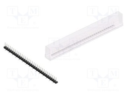 Connector: pin strips; pin header; male; PIN: 31; 2.54mm; SMT; 1x31