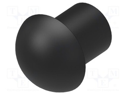 Stopper; polyamide; black; L: 14.5mm; -20÷100°C; Entrelec; Size: 20