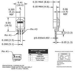 Converter: DC/DC; 12W; Uin: 15÷36V; Uout: 12VDC; Iout: 1A; SIP; 2g