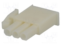 Plug; wire-board; male/female; Mini Universal MATE-N-LOK; 4.14mm