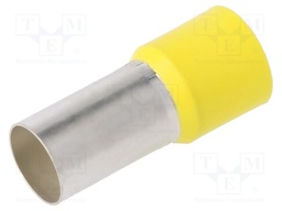 Bootlace ferrule; insulated; copper; Insulation: polypropylene