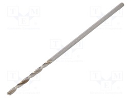 Drill bit; for metal; Ø: 1mm; L: 34mm; HSS; Working part len: 12mm