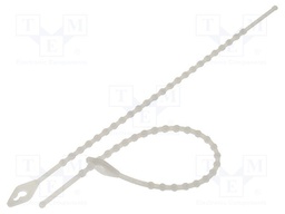 Cable tie; coral,multi use; L: 150mm; polyamide; natural; UL94V-2
