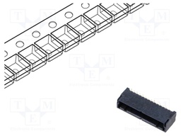 Connector: wire-board; KW30; vertical; SMT; PIN: 15; male; socket