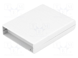 Enclosure: multipurpose; X: 68mm; Y: 91mm; Z: 18mm; ABS; grey; screwed