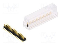Connector: pin strips; pin header; male; PIN: 34; 2.54mm; SMT; 2x17