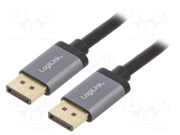 Cable; DisplayPort 1.2,HDCP 1.3; DisplayPort plug,both sides