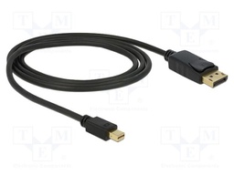 Cable; DisplayPort plug,mini DisplayPort plug; DisplayPort 1.2