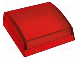 Actuator lens; 22mm; Harmony XB4; Actuator colour: red