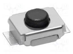 Microswitch TACT; SPST-NO; Pos: 2; 0.05A/12VDC; SMD; none; 1.5N
