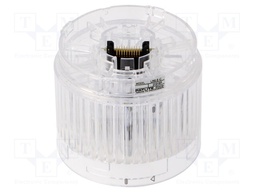 Signaller: lighting; LED; white; 24VDC; IP65; Ø60x50mm; LR6