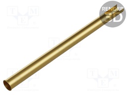 Test probe socket; Min.pitch: 2.54mm; bronze; gold-plated
