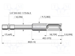 Tool: mounting tool; test needles