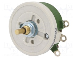 Potentiometer: shaft; single turn; 50Ω; 50W; ±10%; 6mm; wirewound