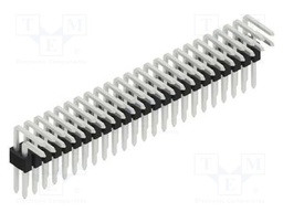 Connector: pin strips; pin header; male; PIN: 48; 1.27mm; THT; 2x24