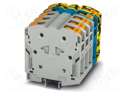 Splice terminal: rail; 232A; 1kV; PA; L: 99.8mm; 25÷95mm2; ways: 5