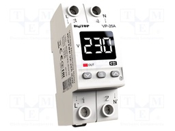 Voltage monitoring relay; undervoltage,overvoltage; 230VAC