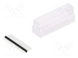 Connector: pin strips; pin header; male; PIN: 27; 1.27mm; SMT; 1x27